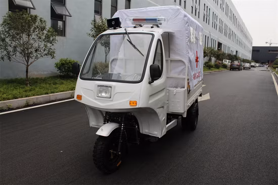 Electric Garbage Tricycle Three Wheel Trash Collection Tricycle for Public Cleaning Services for East Timor