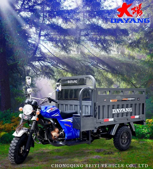Tricycle Passenger and Cargo Tricycle Motorcycle Fuel Gasoline Three Wheels Motorcycle 
