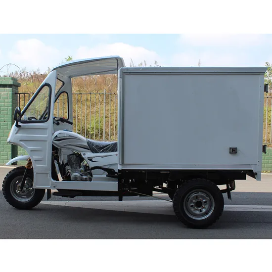 200cc Closed Cabin Three Wheel Motor Ambulance Tricycle