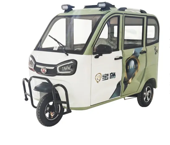 Large Motor Powerful Engine Tricycle Carriage Long