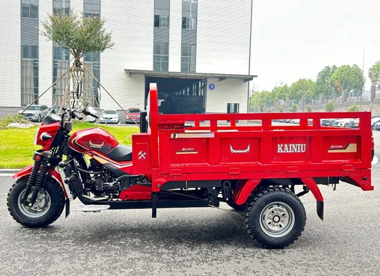 Factory Price Tricycle for Cargo Carrying Use Long Range with Oil Tank 