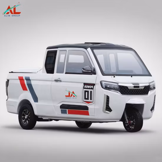 2000W Motor Tricycle Automatic Moto Cargo Tricycle with Cabin Closed