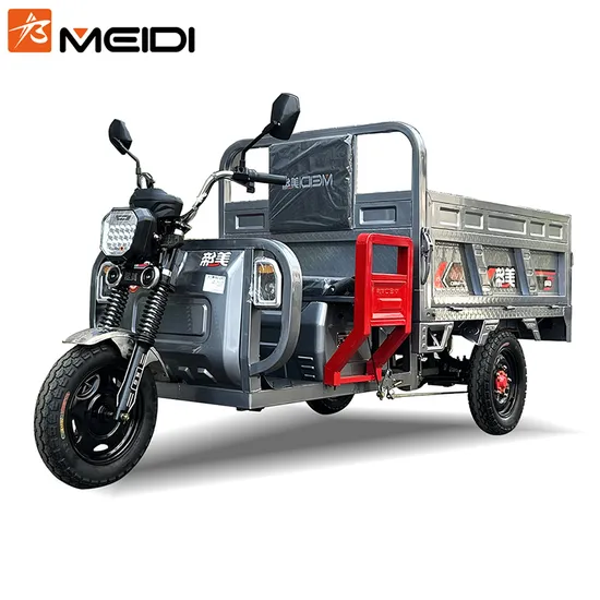 Meidi EEC 2024 New Energy Electric Vehicles Adult Three Wheel 60V 1500W Motor Cargo Tricycles 