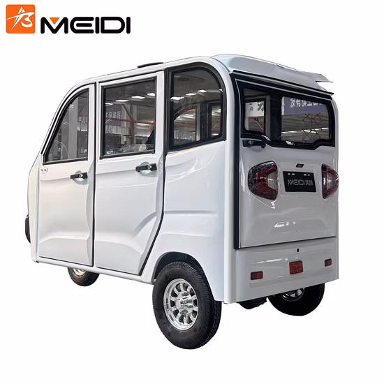Jinpeng Three Wheel 1000W Motor Express Package Tricycle with Cabin Electric Loader