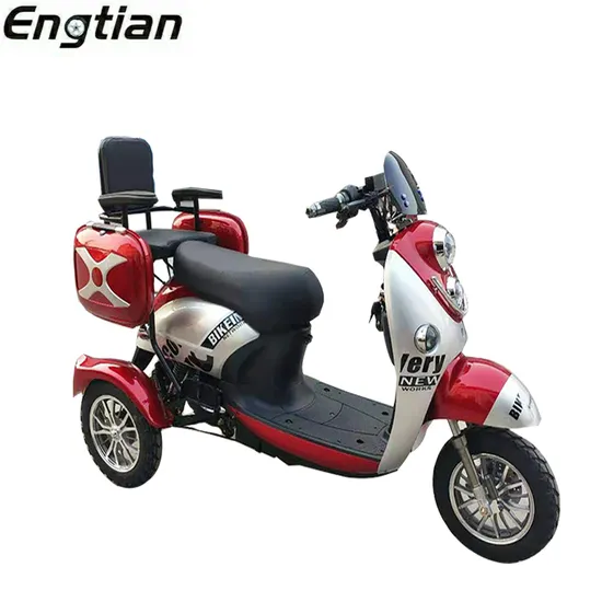 Hot Sale 3 Wheels Electric Tricycle 1000W Motor Power 