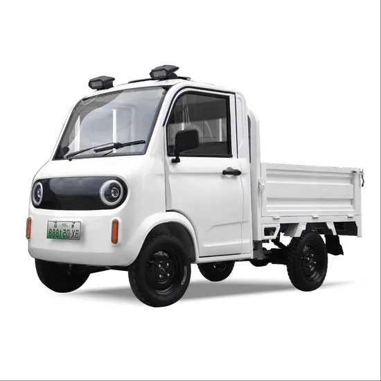 Senka New 4 Wheels Car 1500W 3000W Motor Motorcycle Vehicle Electric Cargo Tricycle with Enclosed Cabin 