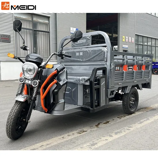 Meidi China Dragon Style EEC 1000W 1200W 1500W 1800W Motor Electric Cargo Tricycle for Uzbekistan 