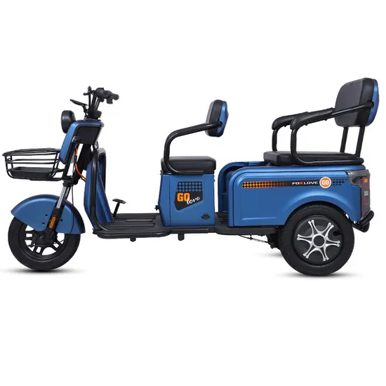 Powerful Electric Tricycle Equipped with Strong Motor for Efficient Cargo Transport 