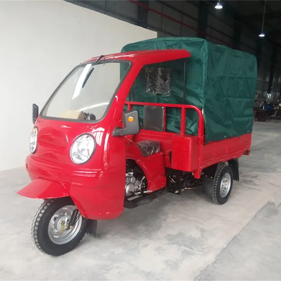 300cc Three Wheel Motorcycle Cargo Tricycle Fuel Oil Motor Tricycle for Freight 