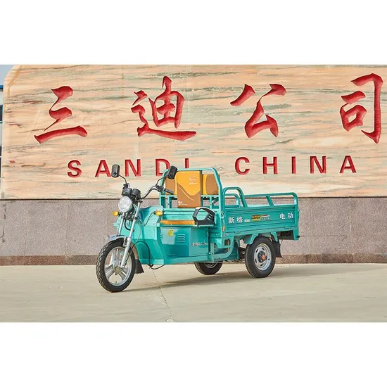 New Green Energy Cargo Tricycle with Three