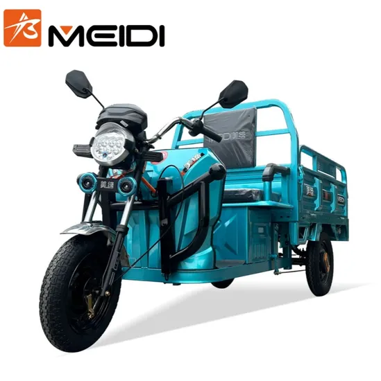 Meidi New energy Passenger Cargo Electric Tricycle Trike with Cheap Price 