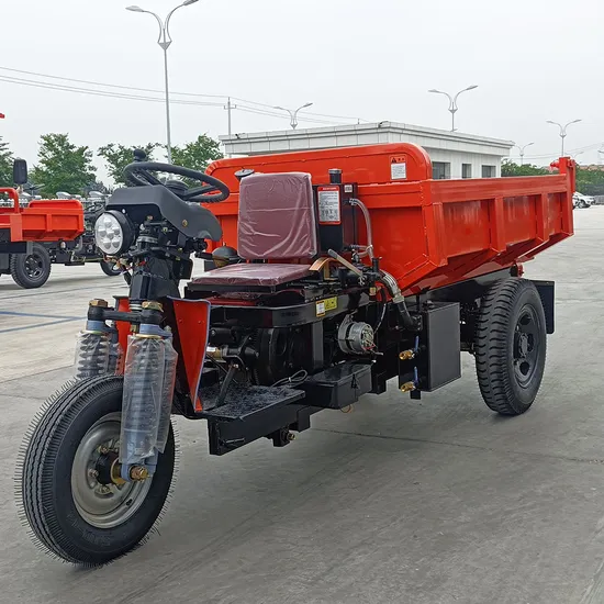 Heavy Duty 5t Diesel Mining Cargo Tricycle 450
