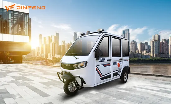 Jinpeng Brand Factory Price Cx Style Full Closed Cabin 3 Seater Electric Tricycle for Ladies Passenger Mobility Scooter 3 Wheel 60V 1000W 
