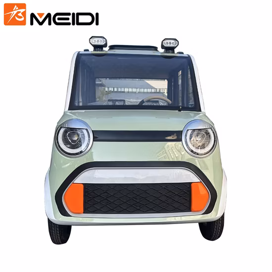 Adult Enclosed Three Wheel Motor Cargo Passenger Electric Tricycle with Battery